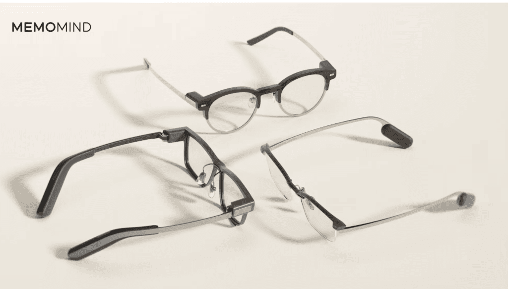 The Memomind smart glasses from XGIMI